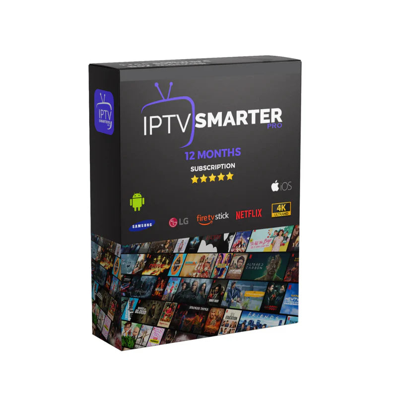 IPTV Smarters Pro for streaming live sports, movies, and shows from around the world